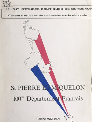 cover image of St Pierre et Miquelon